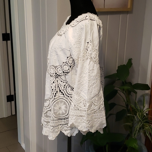 Vintage Crochet Blouse - Picture 5 of 6